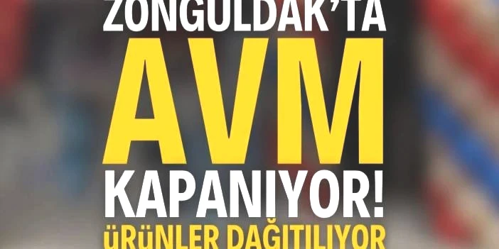 Zonguldak'ta dev AVM kapanıyor! Ürünler yarı fiyatına satışa çıktı, bu fiyatlar kaçmaz: Bedavadan biraz daha pahalı