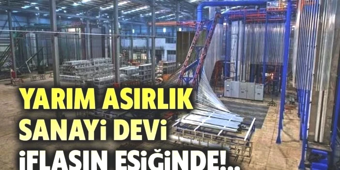 Yarım asırlık dev darboğaza girdi: Türkiye'nin alüminyum devi iflasın eşiğinde!